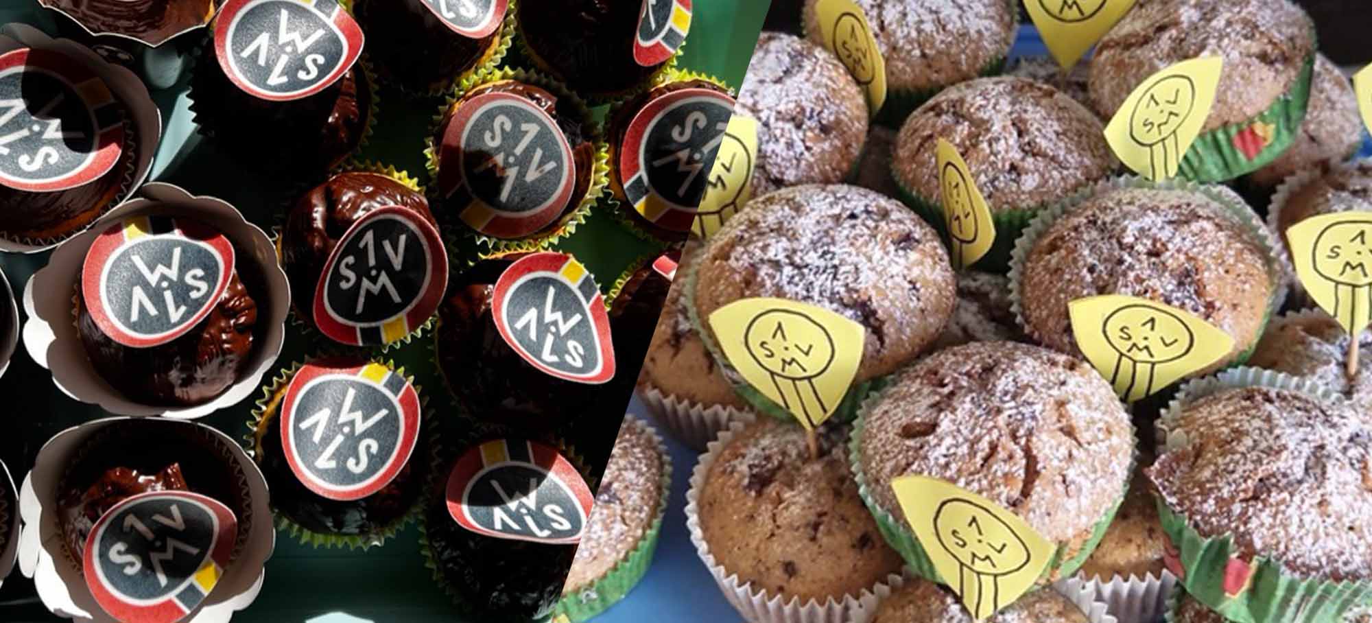 Die besten Muffin-Rezepte für Fußballfeste: Mit Vereinslogos aus Esspapier!