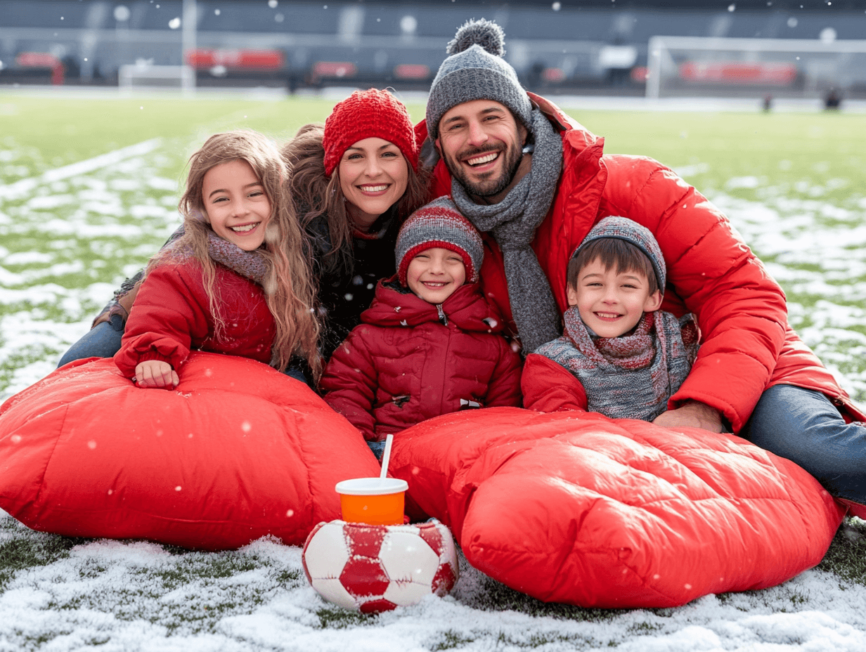 So bleibt die ganze Familie am Spielfeldrand warm: Tipps für kalte Spieltage