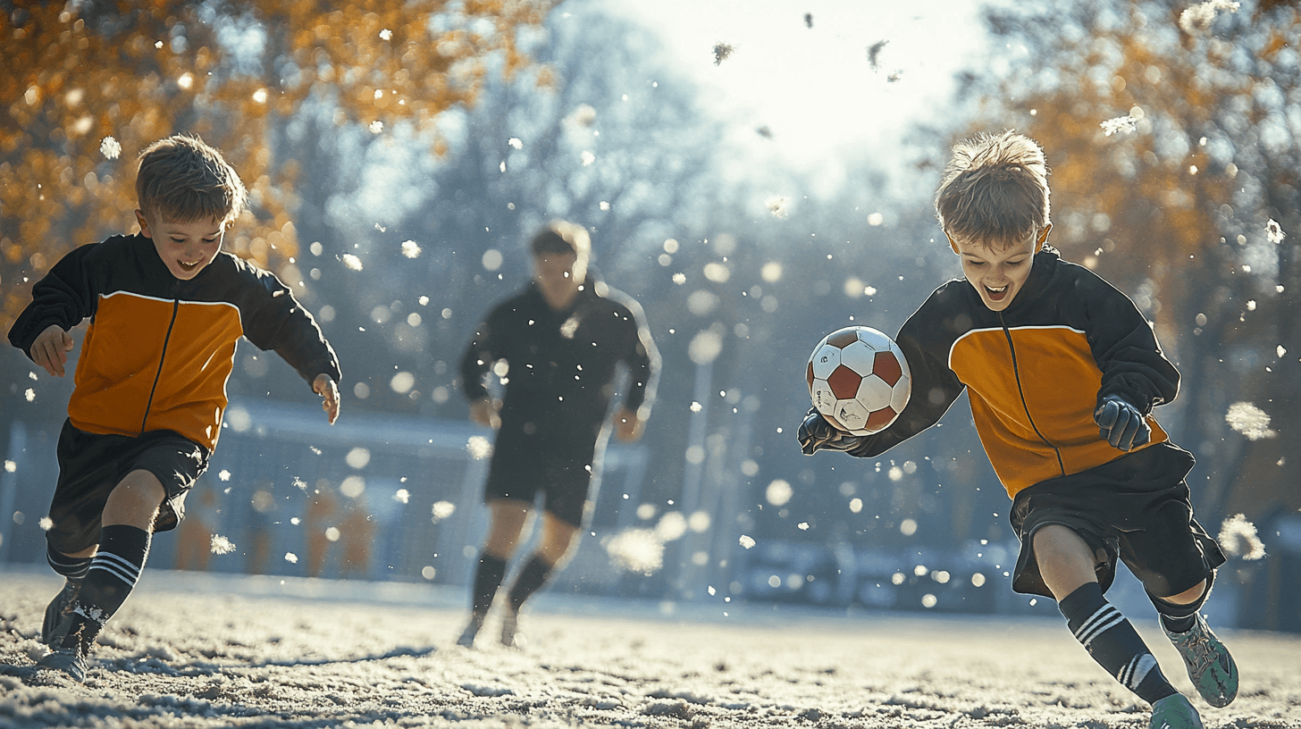 Fußball-Kids gesund und fit durch den Winter: Ernährungstipps für sportliche Kinder